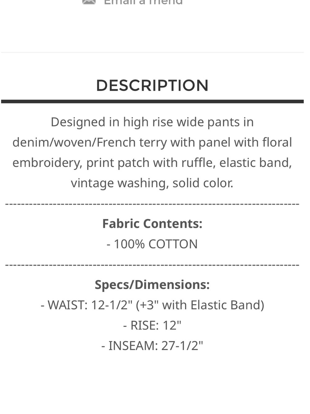 Bohemian Patchwork Wide-Leg Striped and Floral Pants - Picture 6 of 7